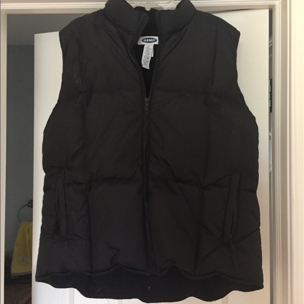 down old navy black vest